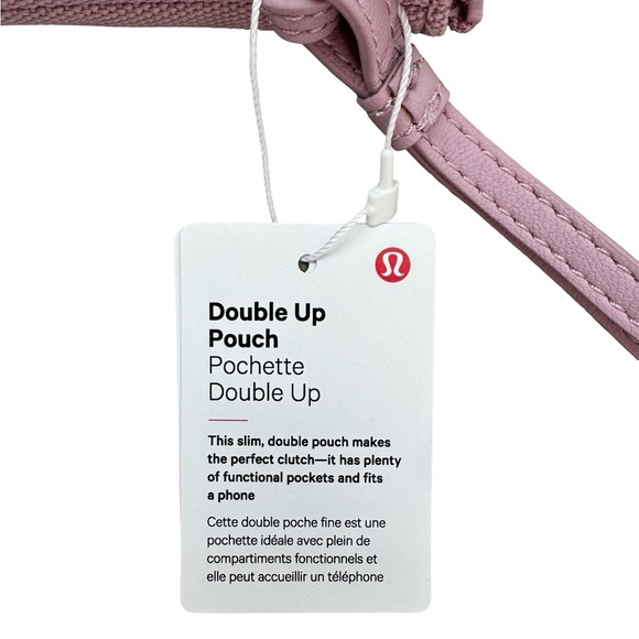 RARE Lululemon Double Up Pouch – Antoinette Pink, NWT - Picture 4 of 12